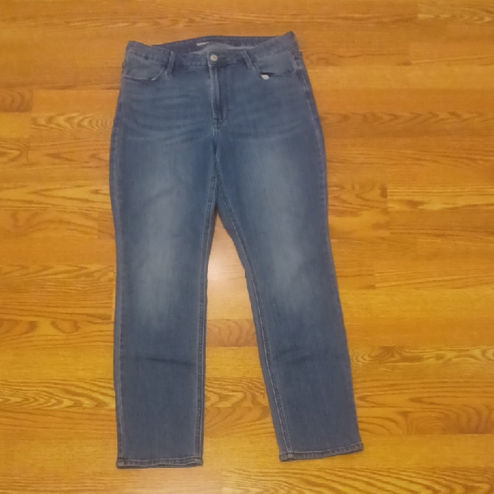 Old Navy Jeans Size 12 High Rise Wow Straight